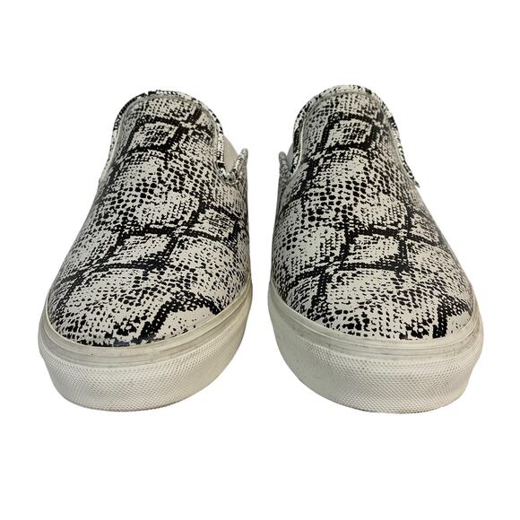 Vans Snakeskin SF Marshmallow Slip On Mule Slides Ultracush Shoes W 11 M 9.5 - Picture 4 of 9